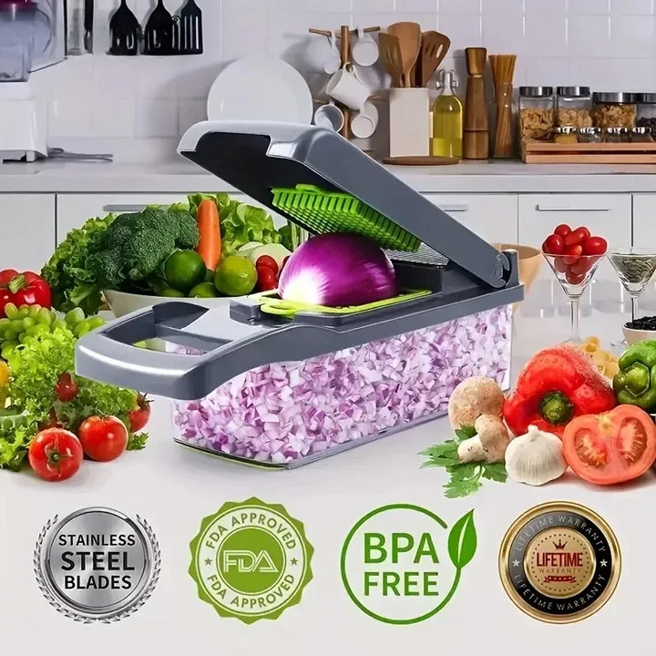 Vegetable Chopper 12-in-1