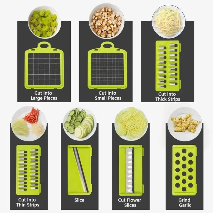 Vegetable Chopper 12-in-1