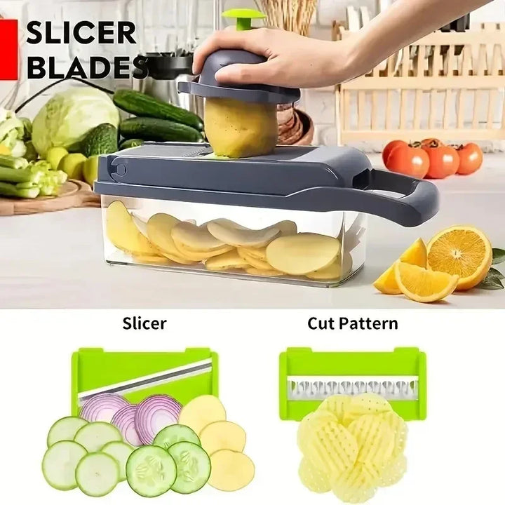 Vegetable Chopper 12-in-1